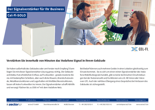SOLO Produktbeschreibung