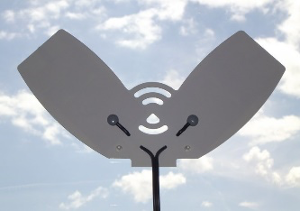 Fensterantenne und Fensterdurchführung für das Antennenkabel
